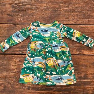 Vibrant Animal print Mini Boden dress